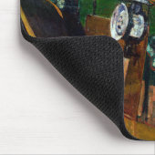 Meisje in een rijtuig, Mary Cassatt Muismat (Hoek)