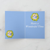 Meisje in een Victoriaans paasnet Editable Kaart (Binnen)