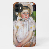 Meisje in een witte Bonnet, Mary Cassatt Case-Mate iPhone Case (Achterkant)