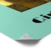 Meisje in geel pet van Norman Lewis (1936) Poster (Hoek)