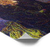 Meisje in Groen (door Theo van Rysselberghe) Poster (Hoek)