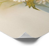 Meisje in Groene Bonnet Poster (Hoek)