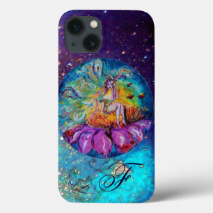 MEISJE IN HET Blauwgroen nachtblauw Monogram Case-Mate iPhone Case