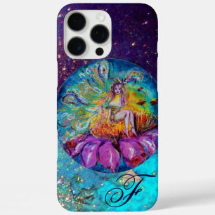 MEISJE IN HET Blauwgroen nachtblauw Monogram iPhone 16 Pro Max Hoesje