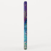 MEISJE IN HET Blauwgroen nachtblauw Monogram Case-Mate iPhone Case (Achterkant/rechts)