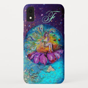 MEISJE IN HET Blauwgroen nachtblauw Monogram Case-Mate iPhone Case