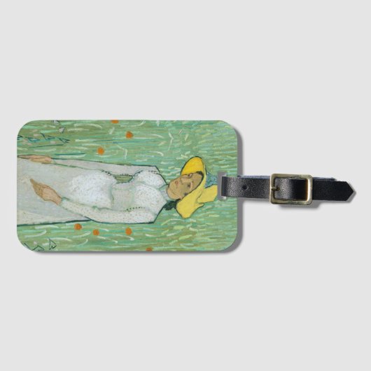 Meisje in het Wit door Vincent van Gogh Bagagelabel (Voorkant (horizontaal))