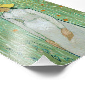 Meisje in het Wit door Vincent van Gogh Foto Afdruk (Hoek)