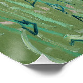 Meisje in het Wit door Vincent van Gogh Perfect Poster (Hoek)