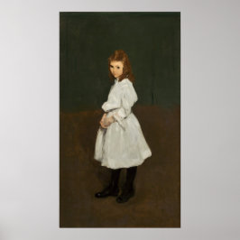 Meisje in het wit - George Bellows Fine Art Poster
