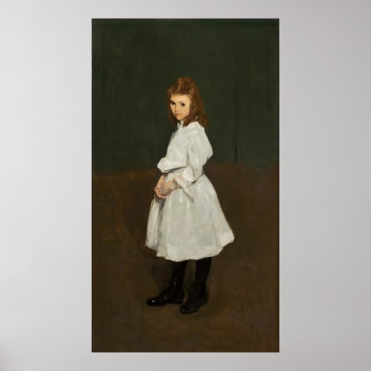 Meisje in het wit - George Bellows Fine Art Poster (Voorkant)