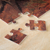 Meisje in het Wit in de Bossen van Vincent van Gog Legpuzzel (Zijkant)