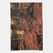 Meisje in het Wit in de Bossen van Vincent van Gog Theedoek (Verticaal)