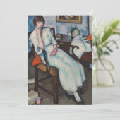 Meisje in het wit | Samuel John Peploe (Staand voorkant)