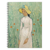 Meisje in het wit | Vincent van Gogh Notitieboek (Voorkant)