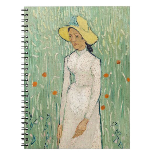 Meisje in het wit | Vincent van Gogh Notitieboek (Voorkant)