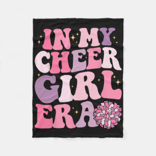 Meisje in mijn Cheerleader-tijd Cheerleader Cheerl Fleece Deken