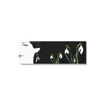 Meisje in parel oorbel mooie mode-illustratie