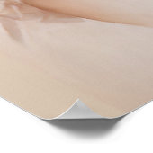 Meisje in Pink Bonnet Poster (Hoek)