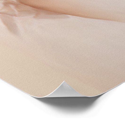 Meisje in Pink Bonnet Poster (Hoek)