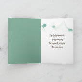 Meisje in Roos tuin Kaart (Binnen)