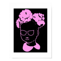 Meisje in Roze: Mink Pink-Puffs