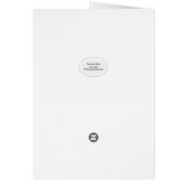 Meisje in tarweveld dank u (Achterkant)