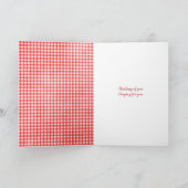 meisje in tarweveld met ballonbouquet kaart (Binnen)