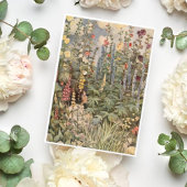  Meisje in Tuin Moederdag Kaart