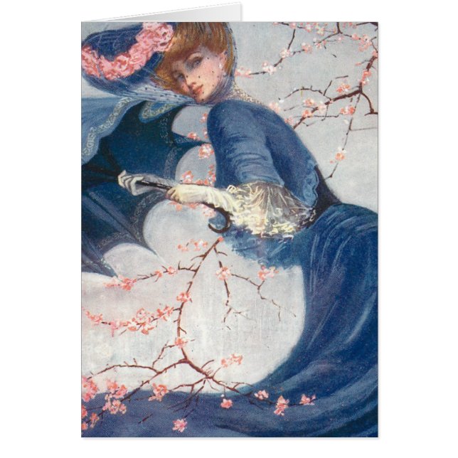  meisje in voorjaar Afbeelding (Voorkant)