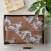  meisje in wit Wedding Wrapping Tissuepapier (Geschenk)