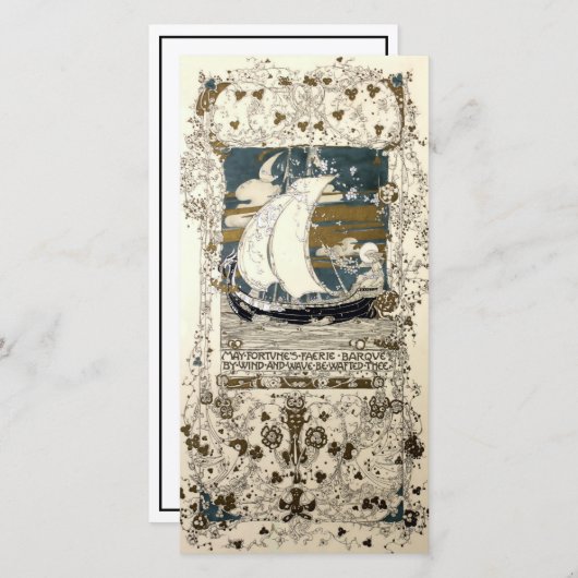  meisje in zeilboot door Jessie Marion King (Voorkant / Achterkant)