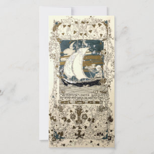  meisje in zeilboot door Jessie Marion King