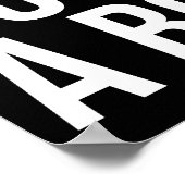 Meisje je baas poster (Hoek)