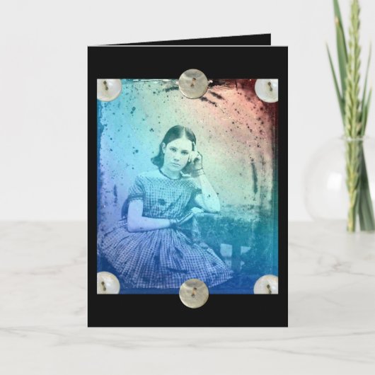  meisje, je bent geliefd kaart (Voorkant)