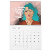 Meisje je gloed 2021 kalender (Feb 2027)