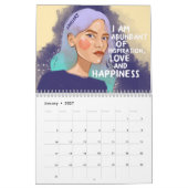 Meisje je gloed 2021 kalender (Jan 2027)