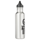 Meisje je hebt helemaal dit ontwerp Motivatie Quot Waterfles (Links)