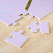 Meisje Jigzaag Puzzle Legpuzzel (Zijkant)