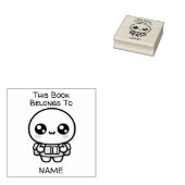 Meisje Jumper Terug naar School Boek Behoort tot Rubberstempel (Gestempeld)