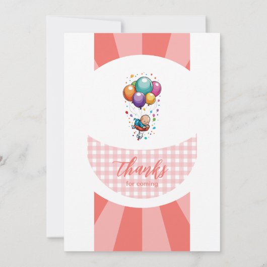 meisje kaart (Achterkant)