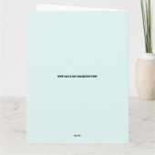 MEISJE KATTEN KUNST MOOIE Wenskaart Kaart (Achterkant)