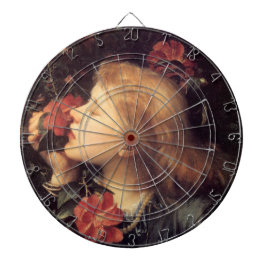 Meisje kiest een mooie ventilator (van G.F. Watts) Dartbord