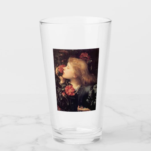Meisje kiest een mooie ventilator (van G.F. Watts) Glas (Voorkant)