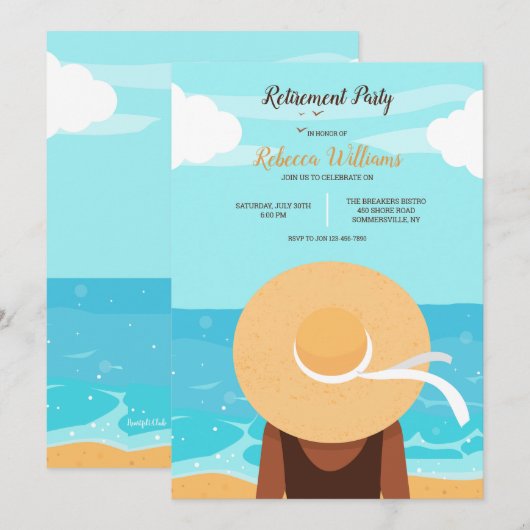 Meisje kijken naar het Zee Kaart (Voorkant / Achterkant)