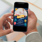  meisje Kinderen van Birthday Foto Kaart