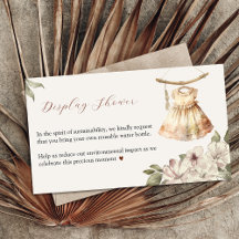  Meisje Kleding Display Douche Behuizing Kaart