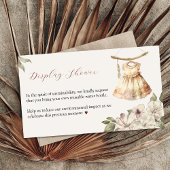 Meisje Kleding Display Douche Behuizing Kaart