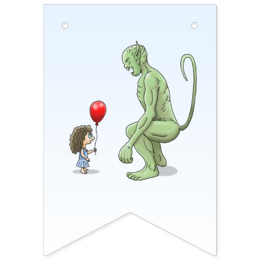 Meisje & Kobold Vlaggetjes (Zevende vlag)