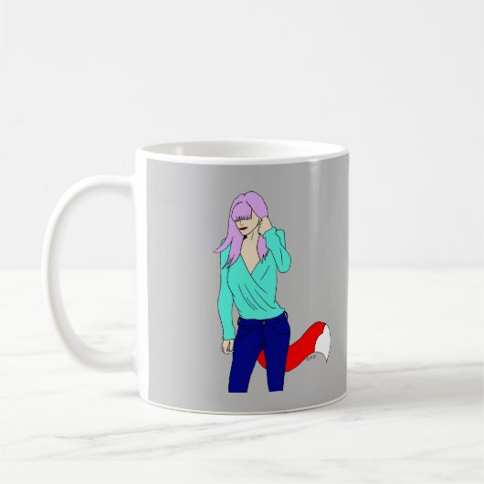 meisje koffiemok (Links)